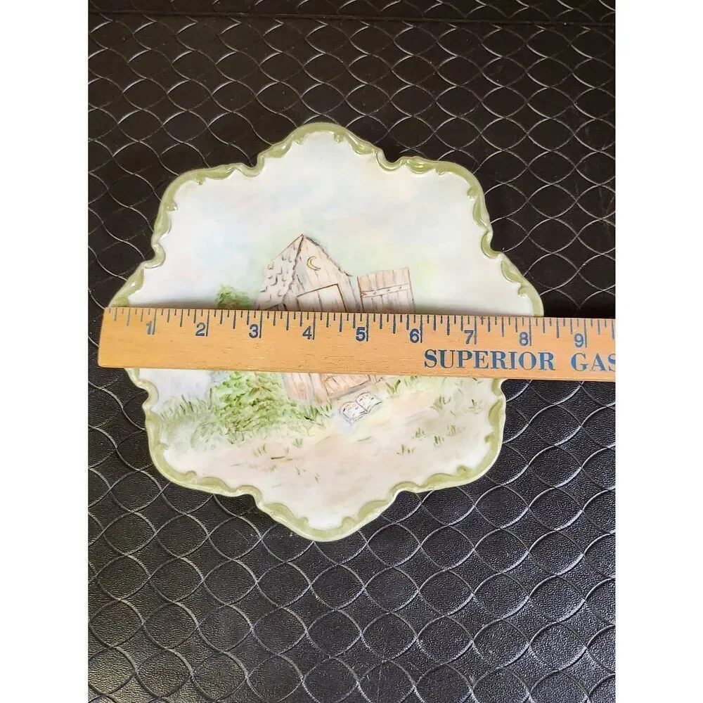 Vintage Outhouse Decorative Wall Plate